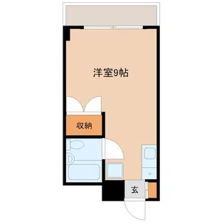 ウイステリア国立【3階】の間取り