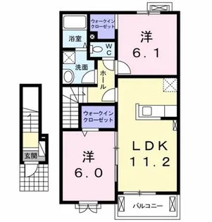 フェリーチェ【2階】の間取り
