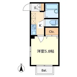 カーサプラム【1階】の間取り