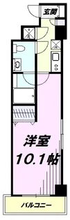 アリュージュ西国立 【3階】の間取り