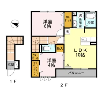 T.S.COURTⅡ【2階】の間取り