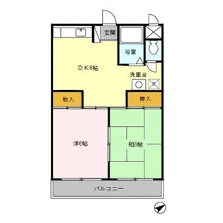 サンライズN【1階】の間取り