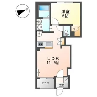 La Recolte (ラ レコルト)【1階】の間取り