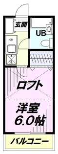 グランドール日野【2階】の間取り