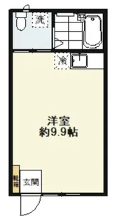Rフォレスト国立【1階】の間取り