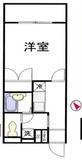 アンプルールフェール小山【2階】の間取り
