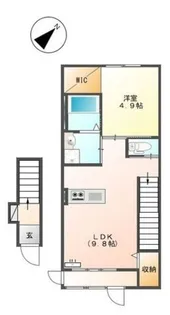 アルテサーノ【2階】の間取り