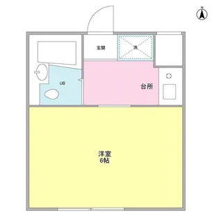 ヴィスタ国分寺【2階】の間取り