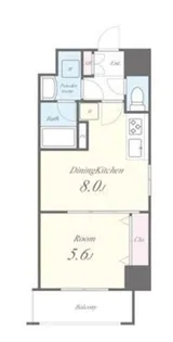 プレミアータ ルーチェ【4階】の間取り