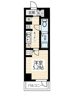 HY’s MAXIV 立川錦町【2階】の間取り