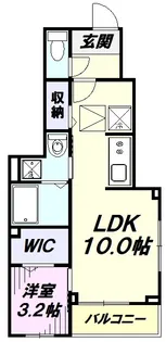 ハイライト【1階】の間取り