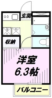 ウィンズ【1階】の間取り