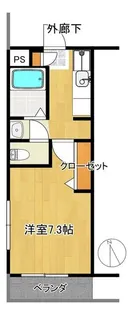 櫻アベニュー【3階】の間取り