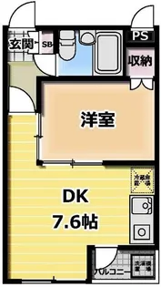 ロイヤルハイムⅠ【2階】の間取り