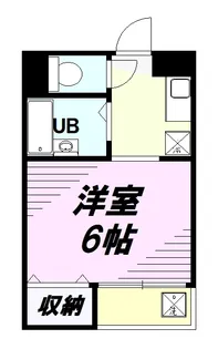 立川弐拾壹番館【4階】の間取り