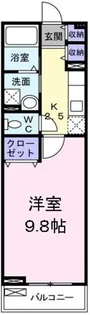 メゾン・カルム【2階】の間取り