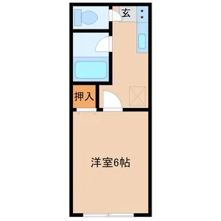 ハイム田原【2階】の間取り