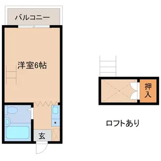 ハイムK【2階】の間取り