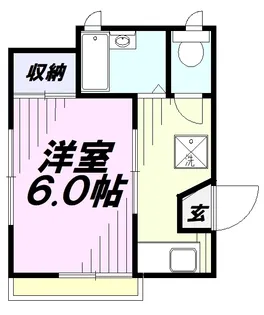 タウンコート【2階】の間取り