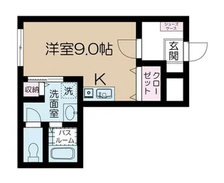 AIFORT 立川【1階】の間取り