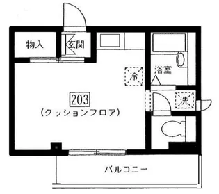 ラ・クレール【2階】の間取り
