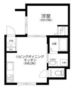 国立テラス【1階】の間取り