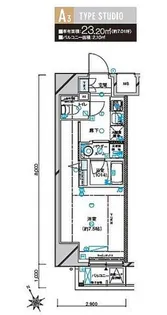 メインステージ立川【5階】の間取り