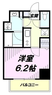 メインステージ立川【2階】の間取り