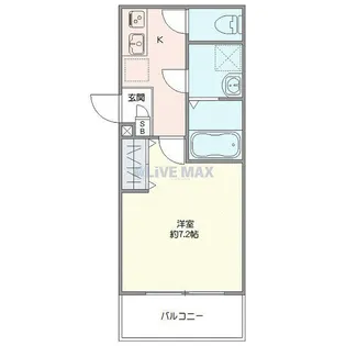 ジーメゾン福生牛浜リント【1階】の間取り