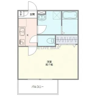 ジーメゾン福生牛浜リント【3階】の間取り