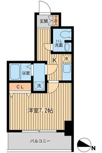KDXレジデンス立川 【14階】の間取り