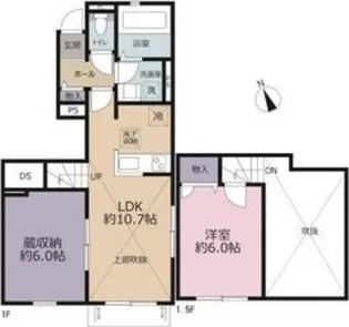 Maison de SachiⅡ【2階】の間取り