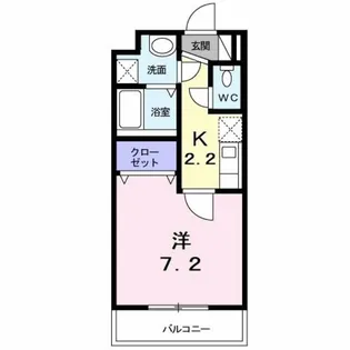 ベジータ【1階】の間取り