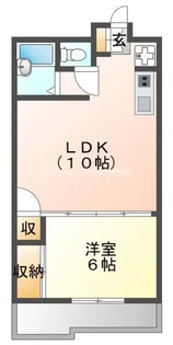 ビーラマツムラ【201号室】の間取り