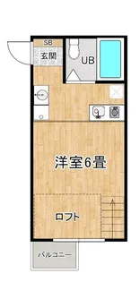 REDEAL国立WEST【3階】の間取り