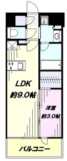グローベル立川プレミアム【1104号室】の間取り