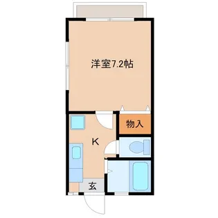 メゾン田原【2階】の間取り