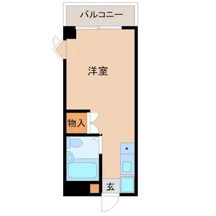 メゾンドサンベール【3階】の間取り