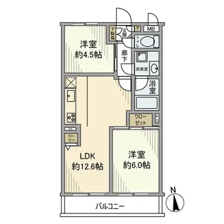 アーバンヒルズ河辺第二 【3階】の間取り