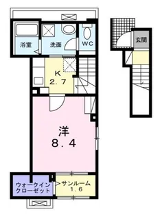 ブリュームⅡ【2階】の間取り