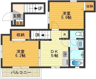 ア・デイズ【2階】の間取り