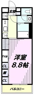 サンピース 【1階】の間取り