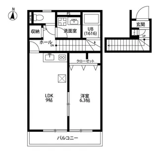 Riche N・K【2階】の間取り
