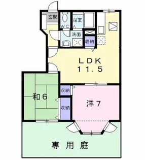 ローゼンハイム A【1階】の間取り