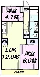 サンヴェール【1階】の間取り