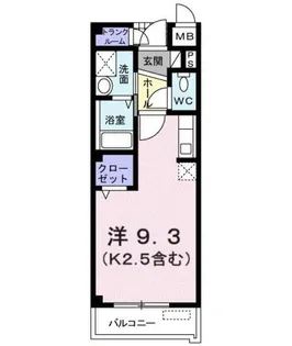 エンピエッサ東大和【2階】の間取り