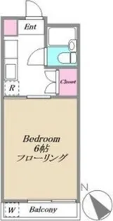 ミッレ・ミリア【2階】の間取り