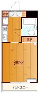 ラレーブ日野【411号室】の間取り