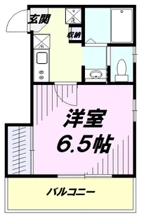 マ・メゾン国立【2階】の間取り