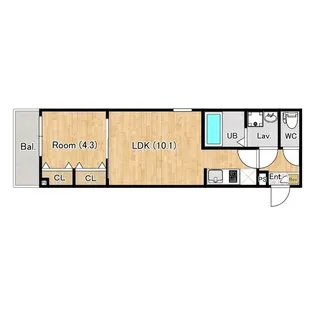 (仮称)ジーメゾン福生加美平【1階】の間取り